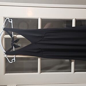Ladies Black halter dress Metro  7 brand